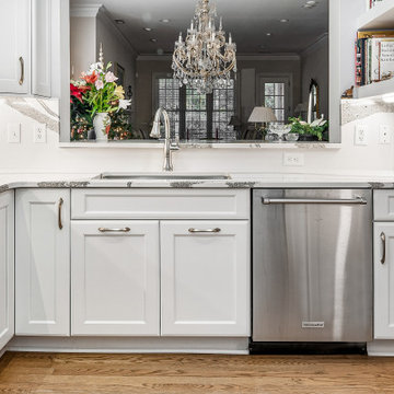 Shaker White Kitchen Remodel Charlotte, NC