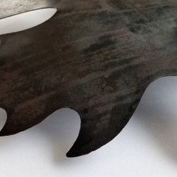 Canadian Maple Leaf- Bottom of Metal Bowl - Products