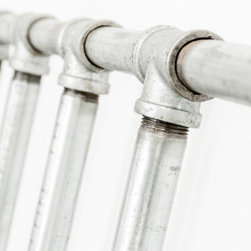Paula Galvanised Steel Threaded Pipe Bed - Metal Bed Frames