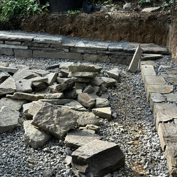 Stone Patio, Retaining Wall & Outdoor Property Improvement