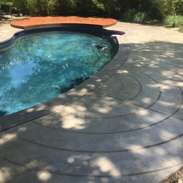 East Dallas, TX - Modern Pool & Patio Remodel