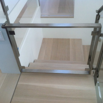 Modern Glass Child Gate
