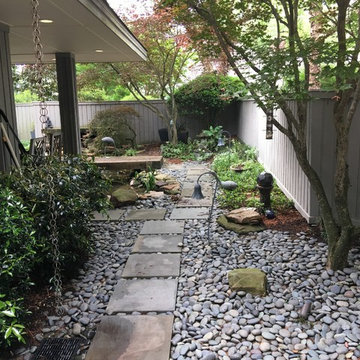 Shaded Asian Garden