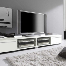 Modern TV Stand Mare 82" White - $679.99 - Entertainment Centers And Tv Stands