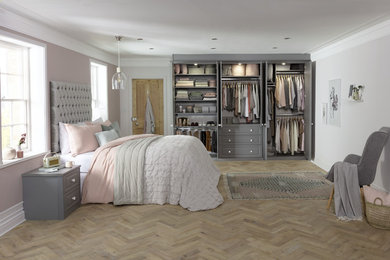 Design ideas for a bedroom in West Midlands.