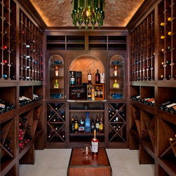 Naples, FL &ndash; Traditional &ndash; Wine Cabinets - Wine And Bar Cabinets