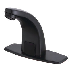 Florence Oil Rubbed Bronze Motion Sensor Faucet with Hot/Cold Mixer - Bathroom Sink Faucets