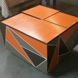 Record Storage: Closed Top to Double as a Coffee Table - Media Cabinets