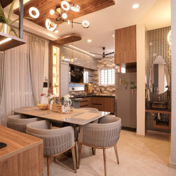 Mr.Abhishek Mourya | 3 bhk Villa Interior design | Archierio Design Studio