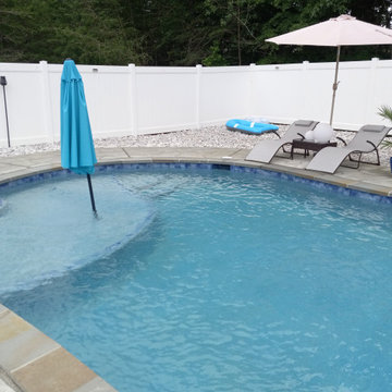 Swimming Pool Build in Hughesville, MD - DA - Wise Pool & Spa