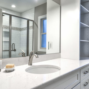 Arborview Contemporary Bathroom Remodel
