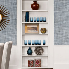 bookcase - recessed