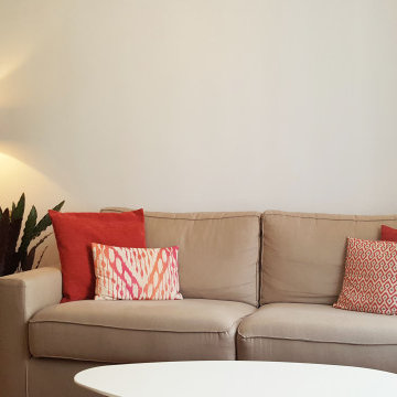 Agencement et décoration d'un séjour à Paris 19e