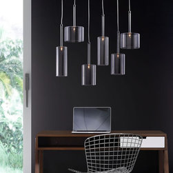 Zuo Hale Ceiling Lamp Clear - SKU: 50140 - Pendant Lighting
