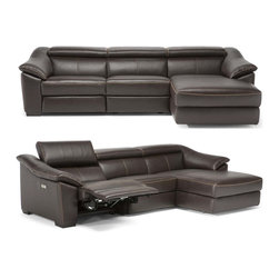 Natuzzi Editions Recliner Sectional Emozione C072 - Sectional Sofas