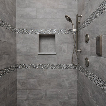 Key West Inspired Master Bathroom Design by Reico Kitchen & Bath