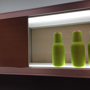 Poggenpohl Interior Illuminated Shelves