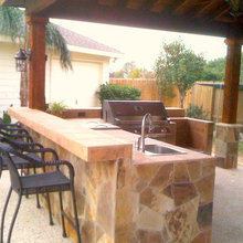 pool / backyard TX