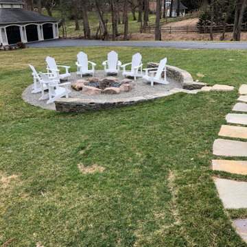Inviting Backyard Space in Great Falls, Virginia