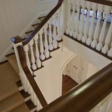 staircase banister