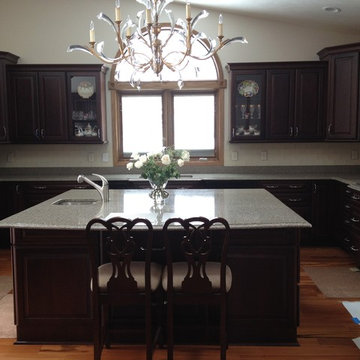 Schuler Cabinetry - Princeton Cherry in Ginger Snap Finish