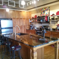 Kitchen remodel in loft located in downtown Birmingham AL) - Kitchen Drawer Organizers