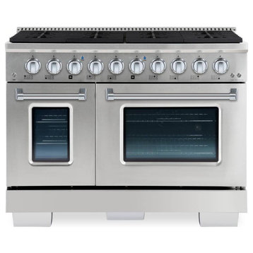 Bold Series 48" All Gas Freestanding Range, Stainless-Steel