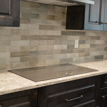 Rustic Maple with Smoke Stain and Ebony Glazing
