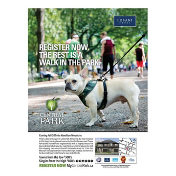 2017 Print Ad Winner - Losani Homes Ltd.