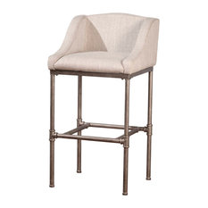 Hillsdale Furniture - Dillon Non-Swivel Stool, Bar Height - Bar Stools and Counter Stools