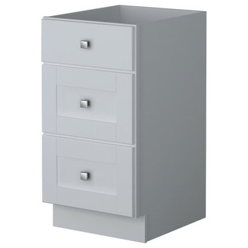 Shaker Hill 18" 3-Drawers Bank