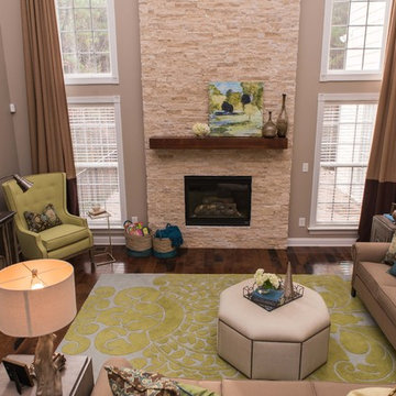 Cool and Contemporary Living Room