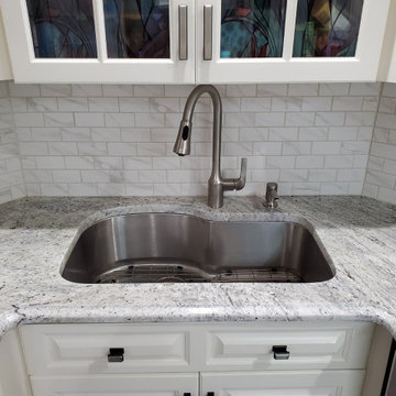 Bahamas White Granite Installation in West Milford, NJ