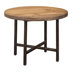 Stickley Pomona Round Lamp Table 29230 - Side Tables And End Tables