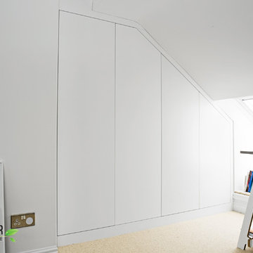 Loft bedroom wardrobe