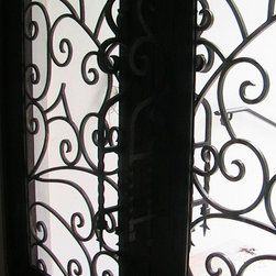Forge Iron Designs Wrought Iron Doors - Front Doors