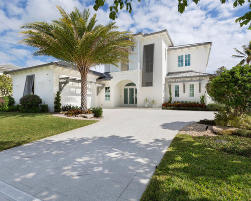 Kolonialstil Häuser mit Lehmfassade Ideen, Design & Bilder | Houzz