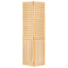 Shutter Bi Fold Closet Doors - Transitional - Closet