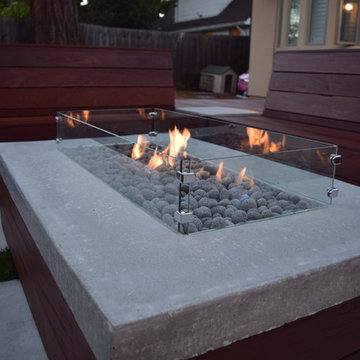 IPE Deck and Seating area
