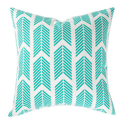 Caitlin Wilson Teal Arrows - Decorative Pillows