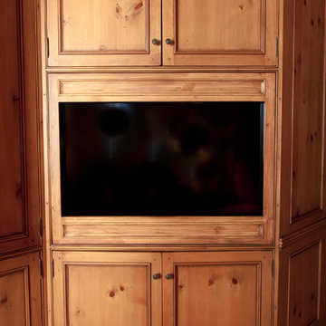 Built-In Media Cabinet