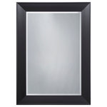 Yosemite Home Decor - Black Mirror Frame - Adorn your home with this neutral and gorgeous mirror design by Yosemite Home Decor. A glistening mirror is framed with a smooth black border. Your friends and family will marvel at this sleek wall decor.