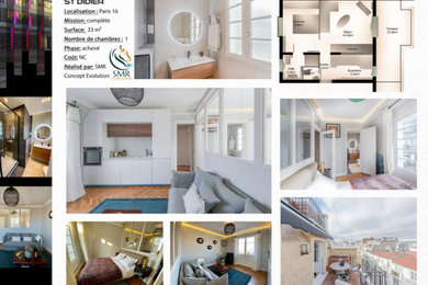 Paris 16 - Rénovation complète d'un appartement
