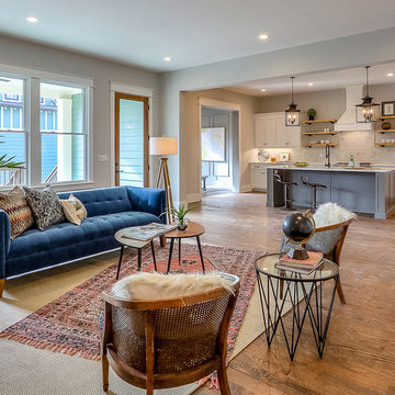View of Kitchen from Living Room
