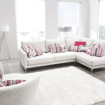 Opera Modern Sectional Sofa by Famaliving California