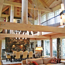 Lake house interior