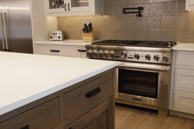 Inspiration for a transitional kitchen remodel in Other