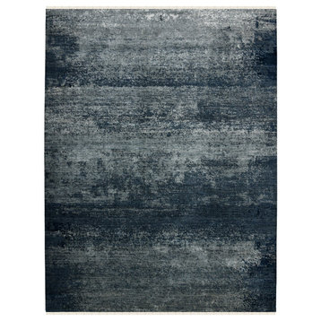 Dazzle Area Rug, Blue, 10' x 14', Abstract