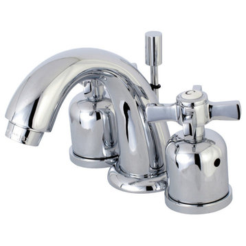 Kingston Brass KB8911ZX Millennium Widespread Bathroom Faucet, Polished Chrome