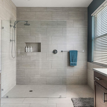 Simple & Bold Master Bathroom